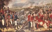 Thomas Pakenham The Battle of Ballynahinch on 13 June by Thomas Robinson,the most detailed and authentic picture of a battle painted in 1798 oil painting artist